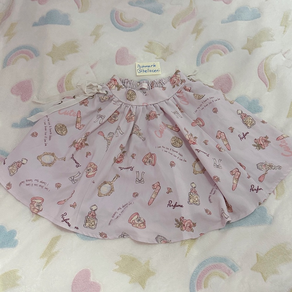 Liz Lisa | Cosmetics Print Skirt